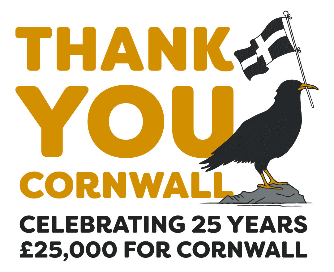 The Cornish Oven Conrish Pasties Cheers Cornwall_Thank You Charity Donation Graphic